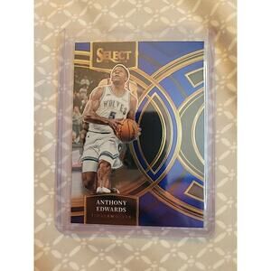 Anthony Edwards 2023-24 Panini Select #164 - Premier Blue - Timberwolves